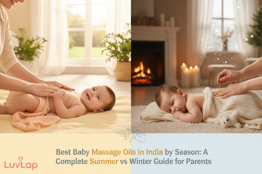 Best Baby Massage Oils in India by Season: A Complete Summer vs Winter Guide for Parents
