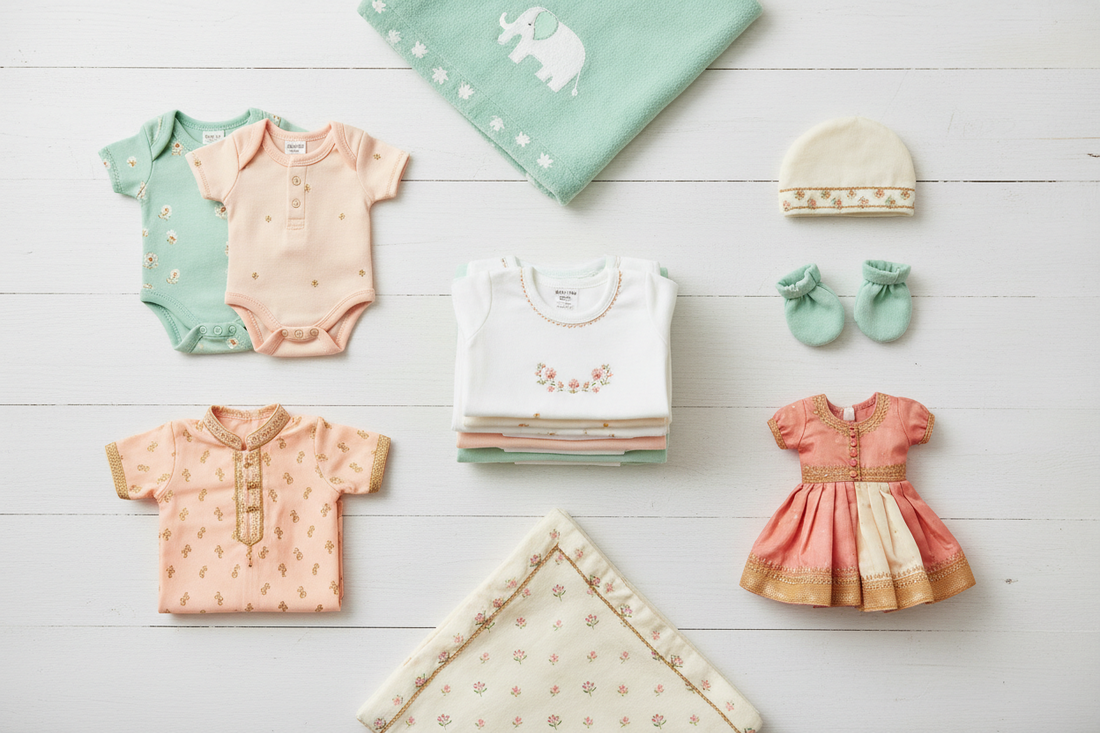 Building a Smart Baby Wardrobe: The Essential Clothing Checklist for Indian Parents