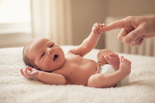 Common Newborn Reflexes Explained: Moro, Rooting, Grasp & Stepping Reflexes in Babies
