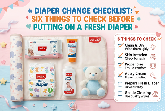 Diaper Change Checklist: Six Things to Check Before Putting on a Fresh Diaper