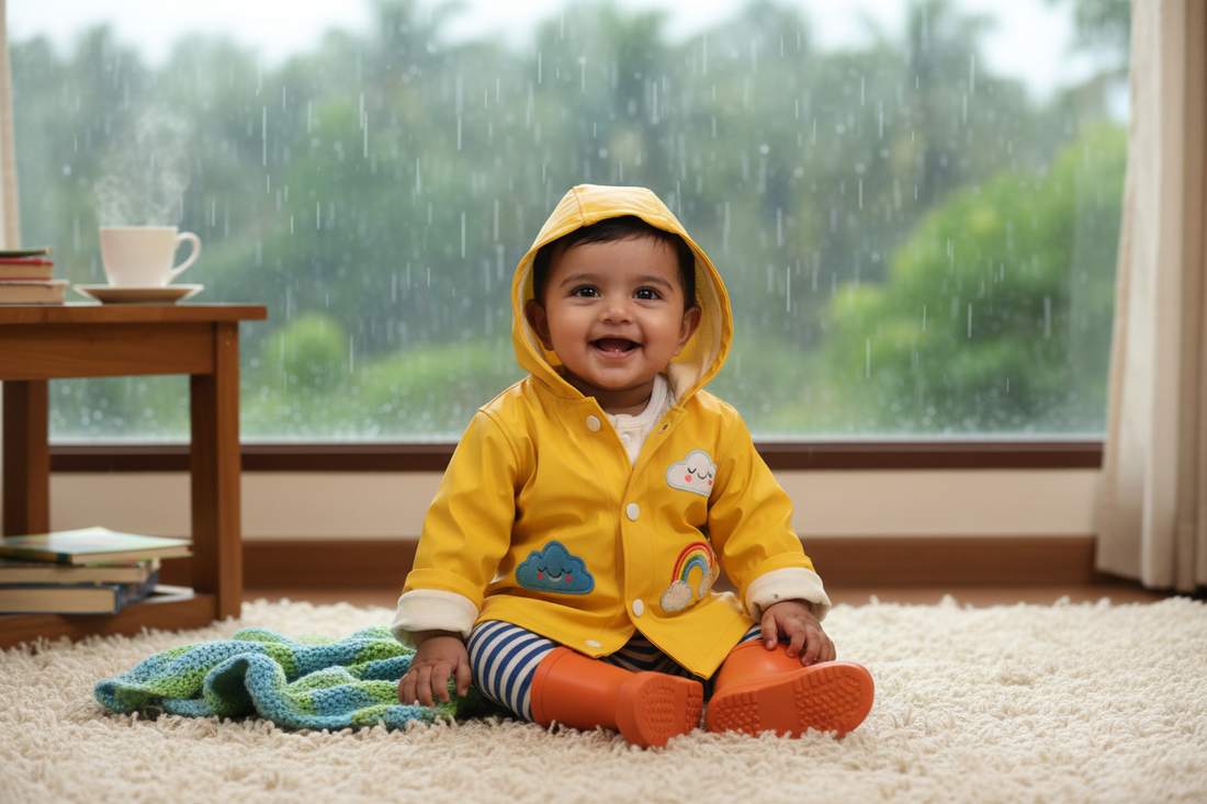 Dressing Babies for Indian Monsoon: A Practical Guide for Parents