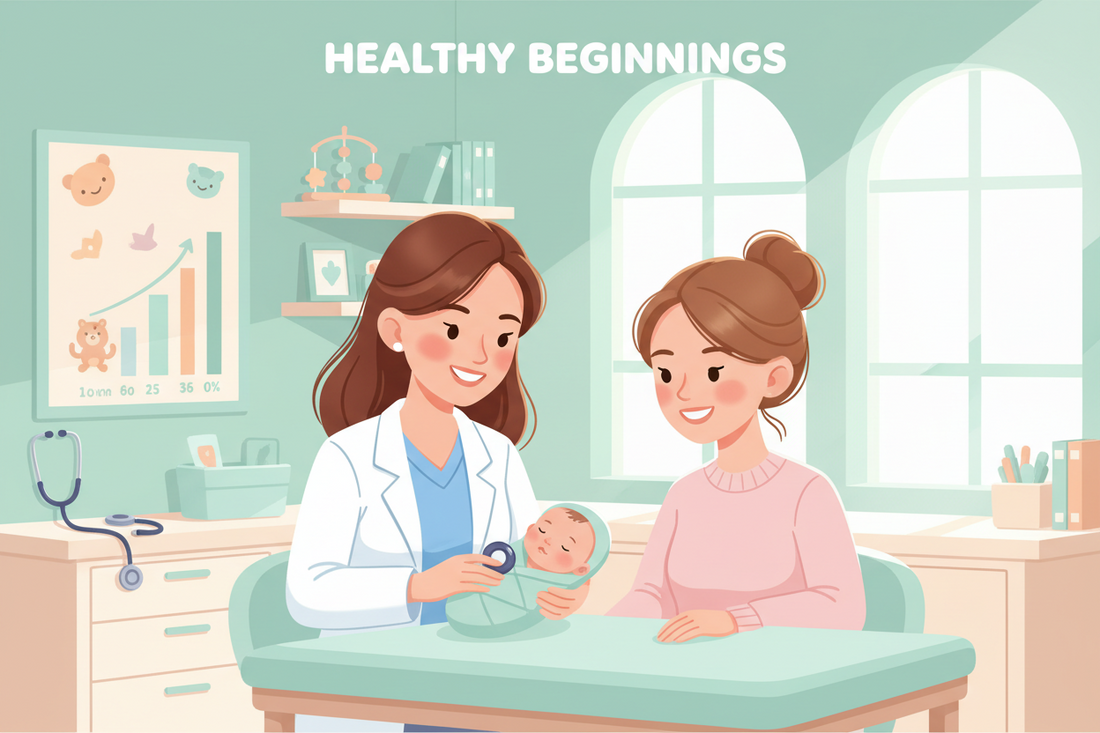 First Pediatrician Visit Checklist: What to Expect in Your Baby’s 1st & 2nd Week Check-Up
