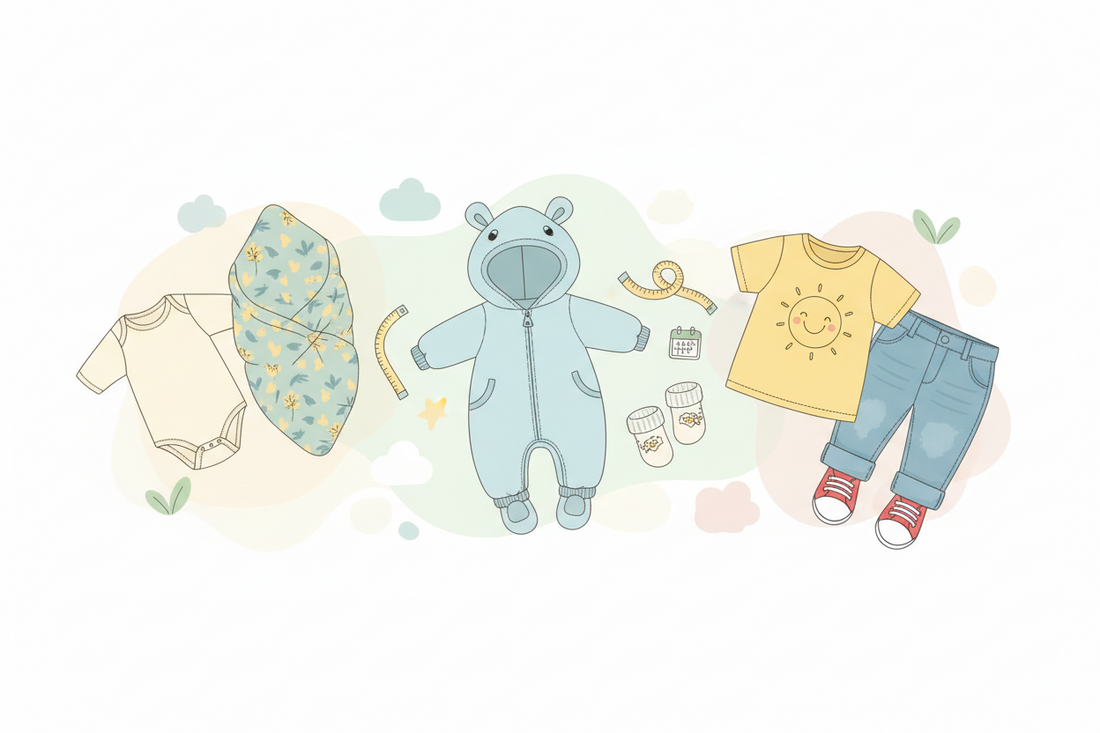 From Newborn to Toddler: How Your Baby's Clothing Needs Change in the First Two Years