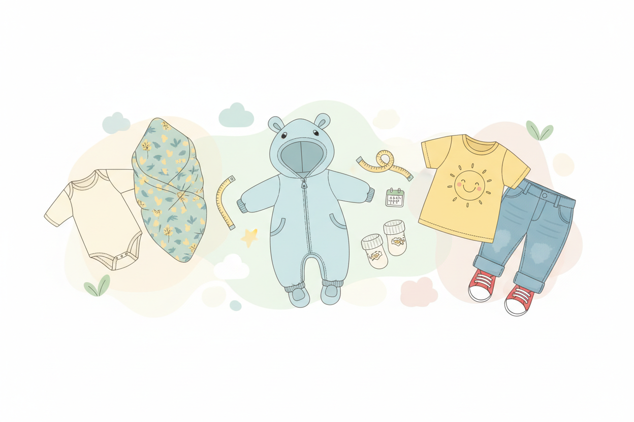 From Newborn to Toddler: How Your Baby's Clothing Needs Change in the First Two Years