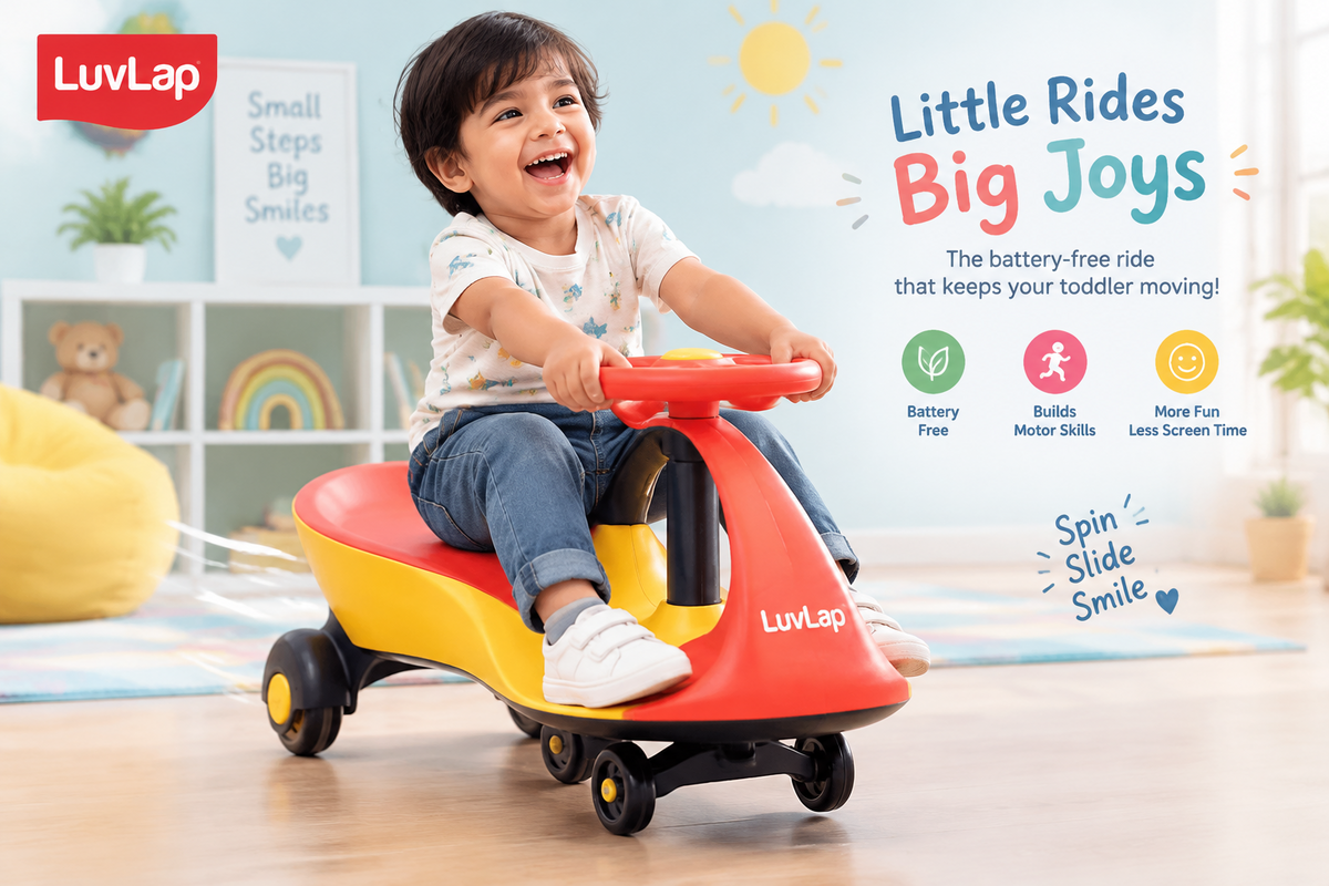 How Does a Swing Car Work? The Science Behind Battery-Free Ride-On Toys