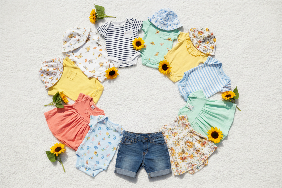 Frequent Outfit Changes in Summer? How Many Baby Clothes Do You Really Need?