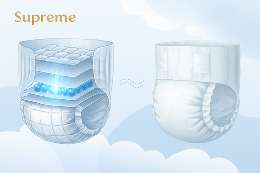 How Supreme Diapers Handle Heavy Wetting Better Than Standard Diapers