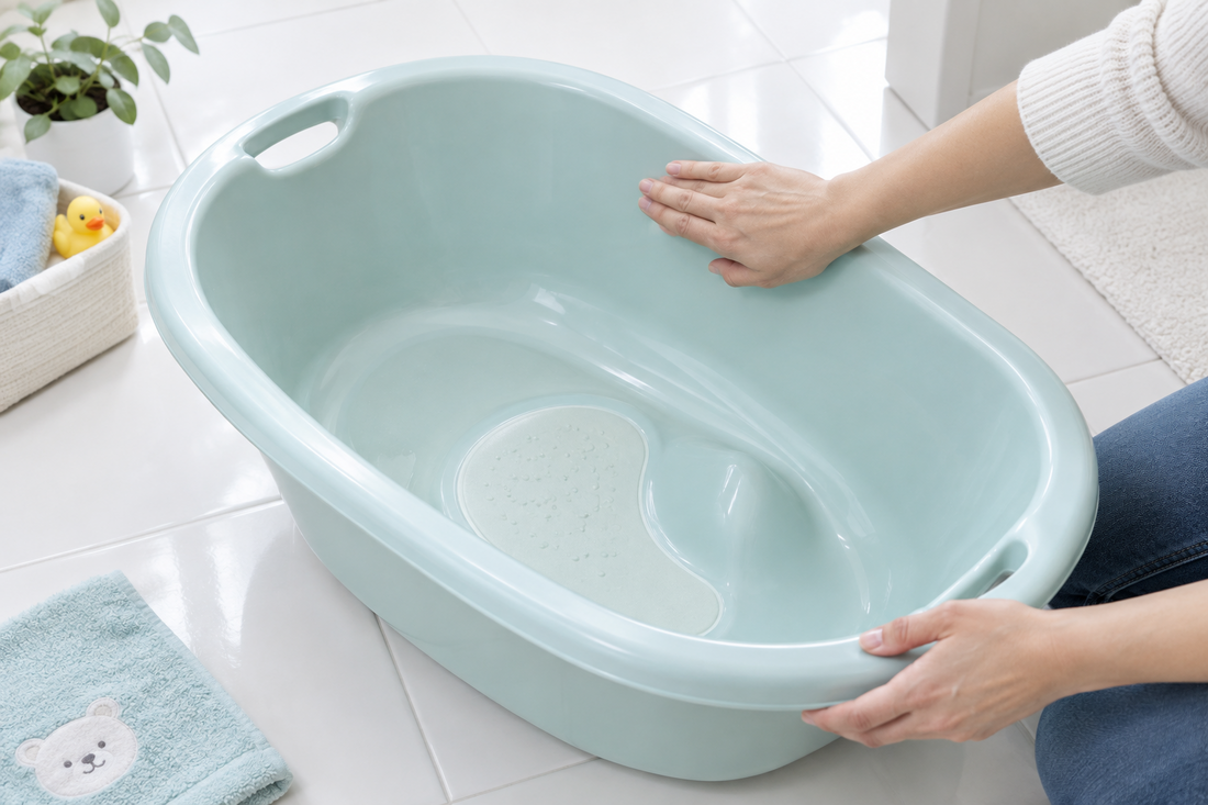 How to Check a Baby Bath Tub for Cracks, Warping and Wear