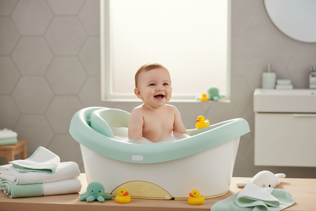 How to Choose a Baby Bath Tub for a Baby Who Dislikes Reclining