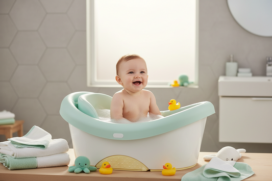 How to Choose a Baby Bath Tub for a Baby Who Dislikes Reclining