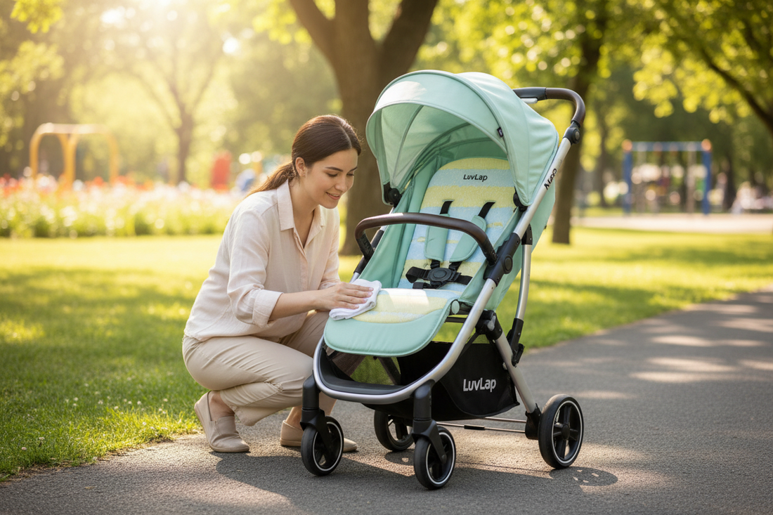 How to Choose a Baby Stroller With Easy-to-Clean Fabrics