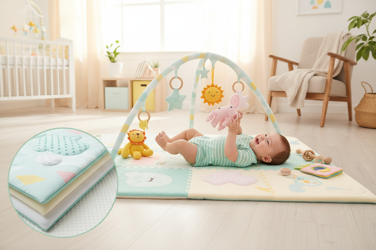 How to Choose the Right Baby Play Mat: Thickness vs Cushioning
