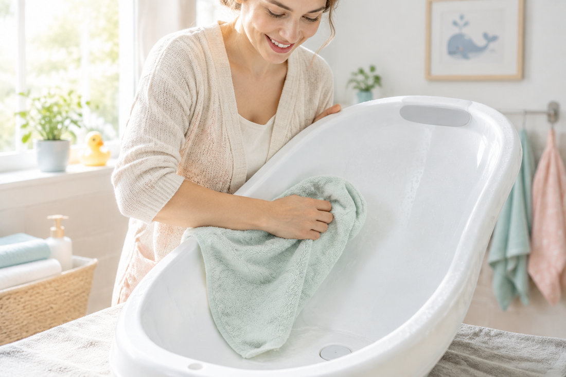How to Dry a Baby Bath Tub Quickly After Every Use