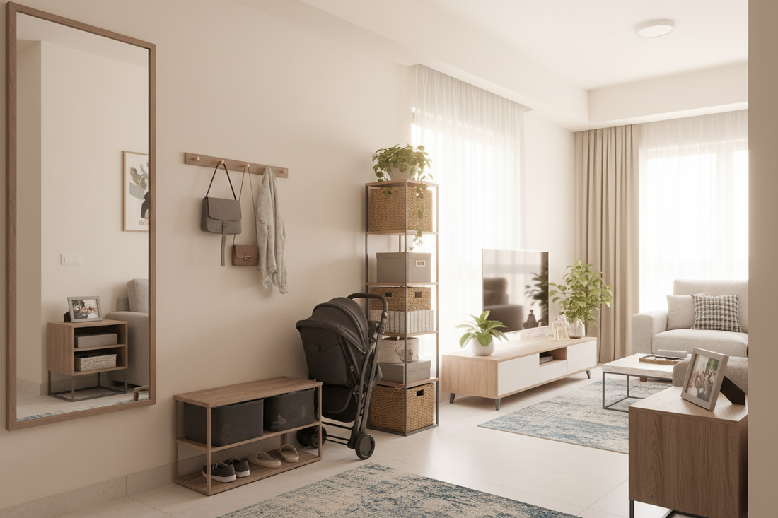 How to Store a Stroller in 2BHK Apartments: Smart Stroller Storage Hacks for Small Indian Homes