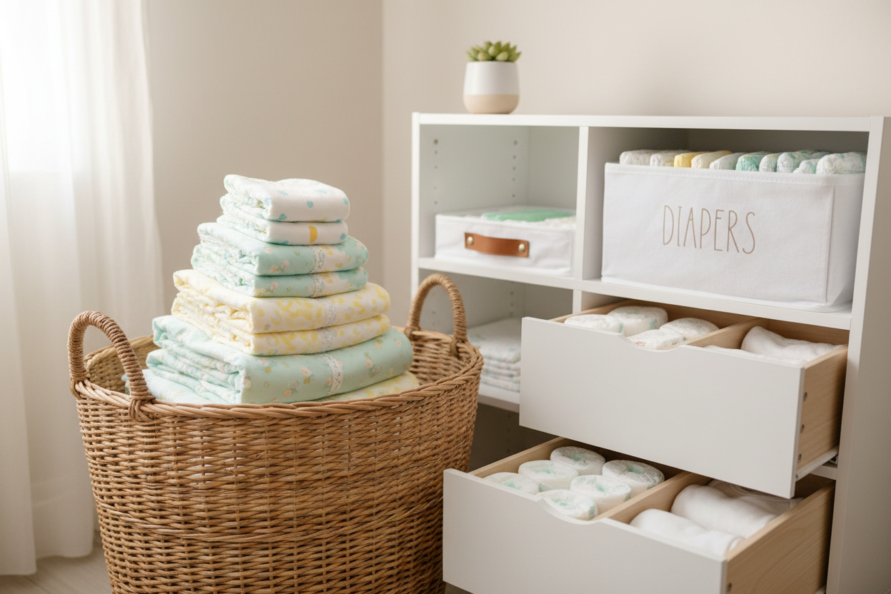 How to Store Baby Diapers Properly: A Complete Guide for Parents