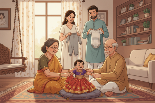 Indian Grandparents vs Modern Parenting: The Debate Around Dressing Babies