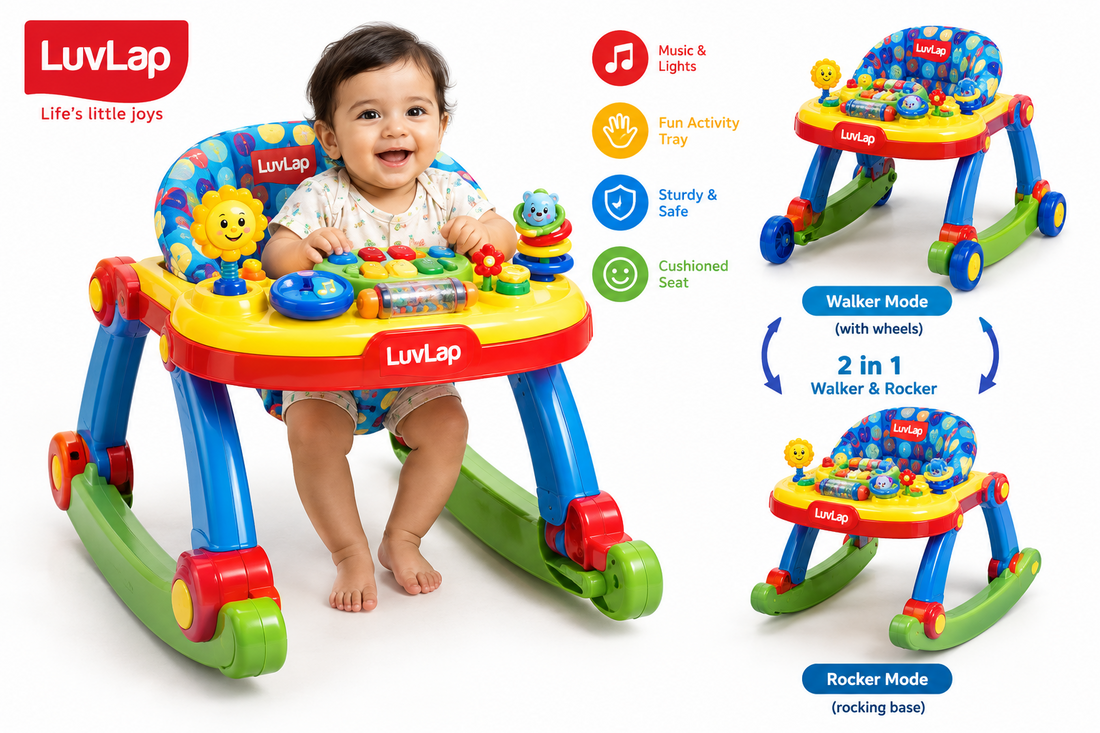 2-in-1 Baby Walker Cum Rocker: Why Combination Walkers Are the Smartest Buy for Indian Parents