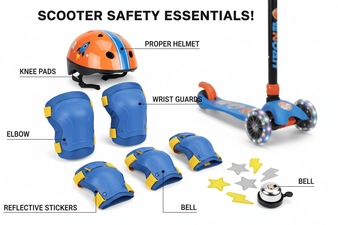 kids scooter safety essential