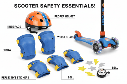 kids scooter safety essential