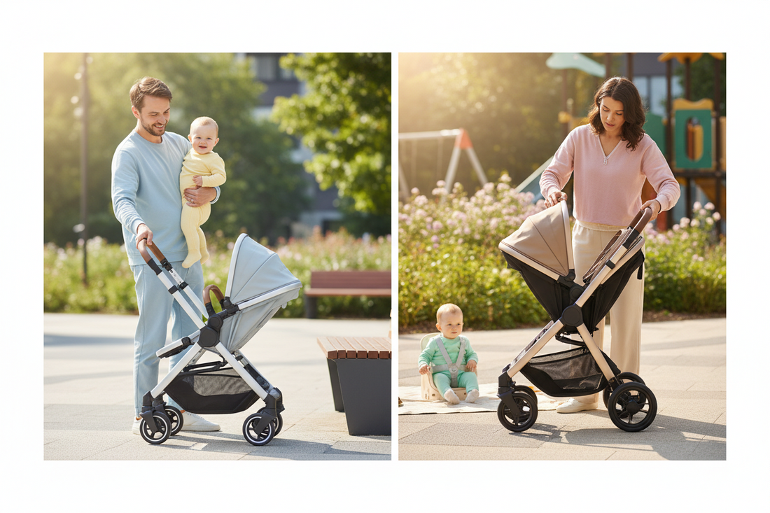 One-Hand Fold vs Two-Hand Fold Strollers: Which Is Better for Everyday Parenting?