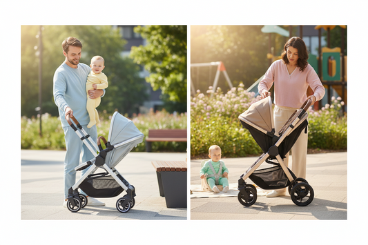 One-Hand Fold vs Two-Hand Fold Strollers: Which Is Better for Everyday Parenting?