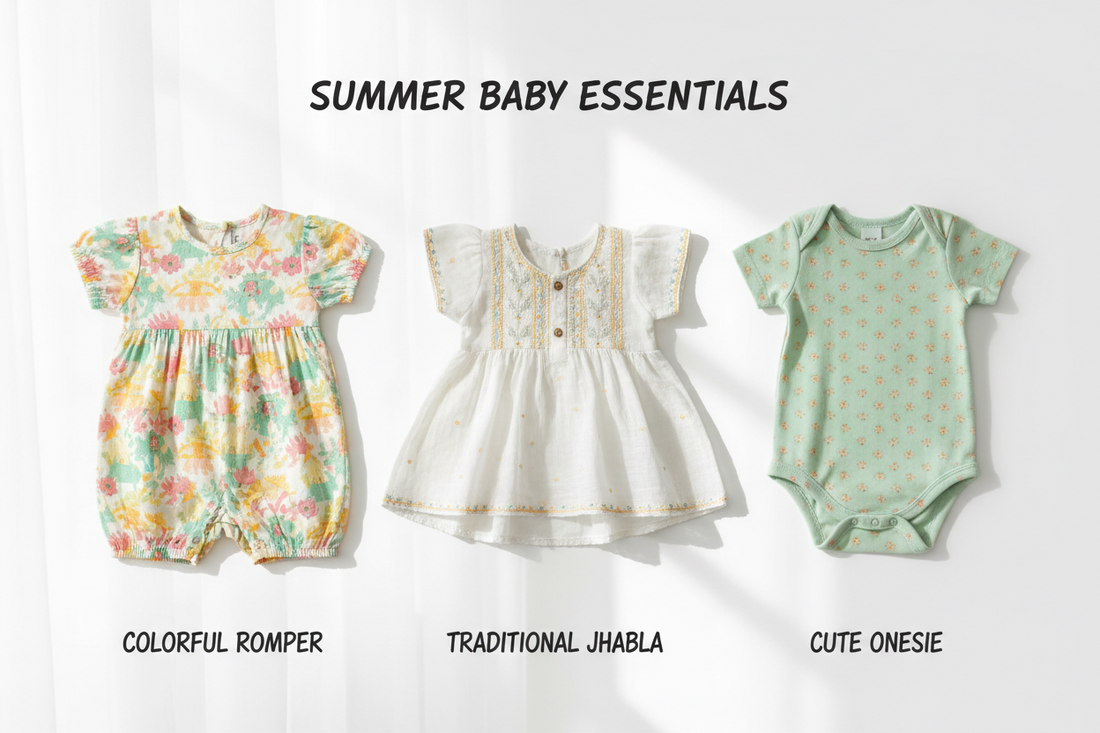 Romper vs Jhabla vs Onesie: What’s Best for Indian Summers?
