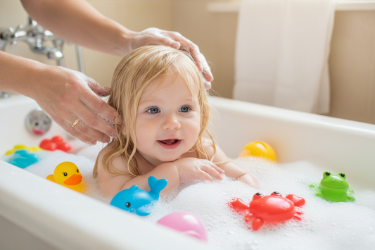 Shampooing a Baby with Long Hair: Easy Bath Time Tips for Stress-Free Hair Care