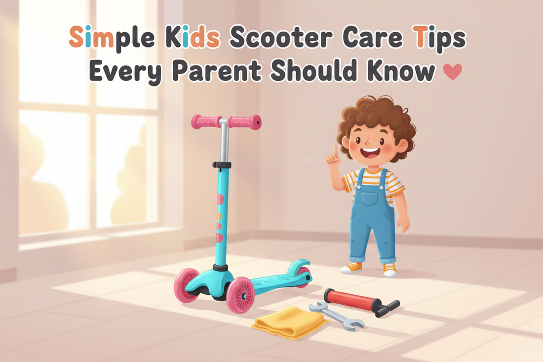 kids scooter care tips