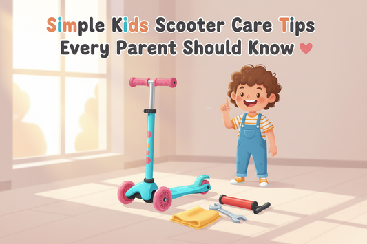 kids scooter care tips