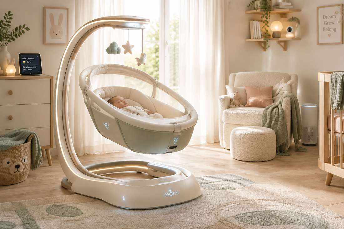 Swing Cradle: The Rise of “Invisible” Tech - Why Automated Soothing Is the 2026 Nursery Essential