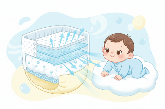 The Science Behind Fast Absorption in Baby Diapers: How High Absorbency Keeps Babies Comfortable