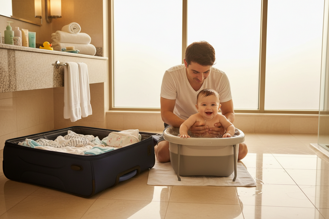 Travel Baby Wash Guide: How to Maintain Baby Hygiene While Away From Home
