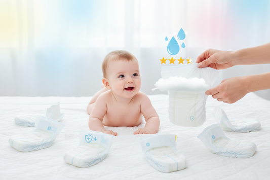Understanding Diaper Absorbency Ratings: How to Choose the Right Baby Diaper
