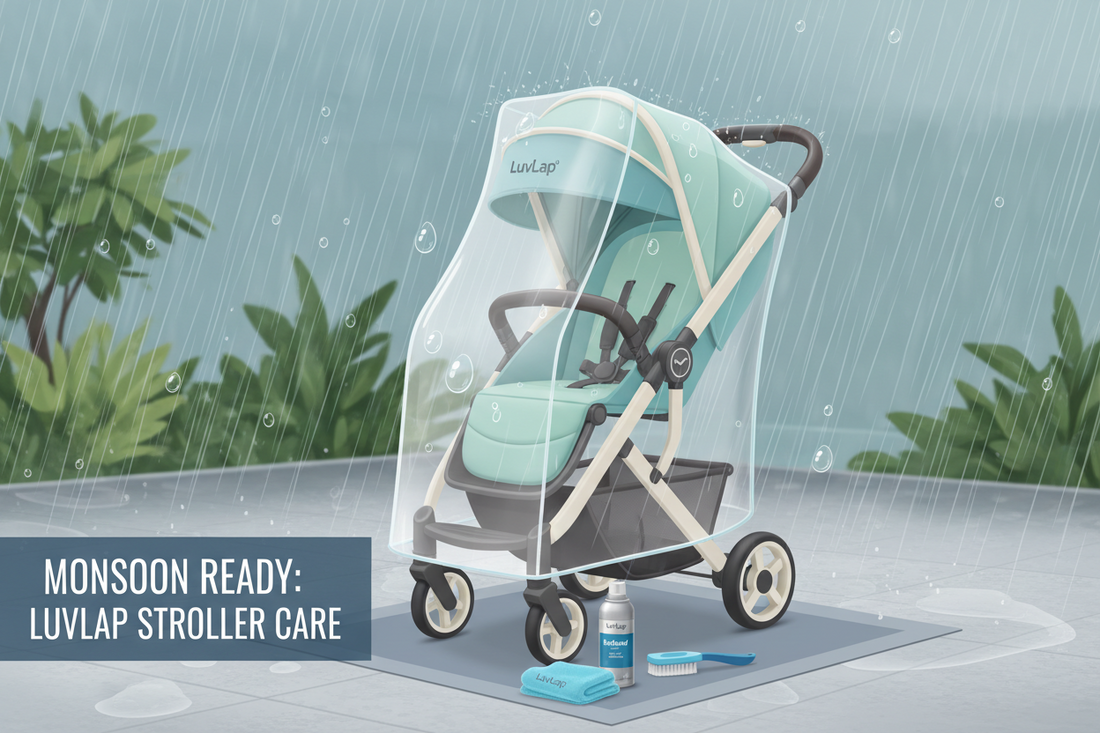 Monsoon Stroller Care Guide: How to Protect Your Stroller from Rain, Rust & Mold