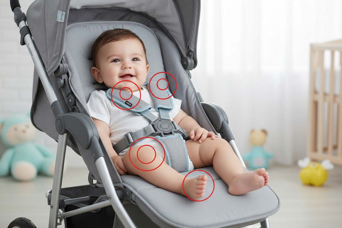 Why a 5-Point Harness is Important: Stroller Safety Belt Benefits Every Parent Should Know