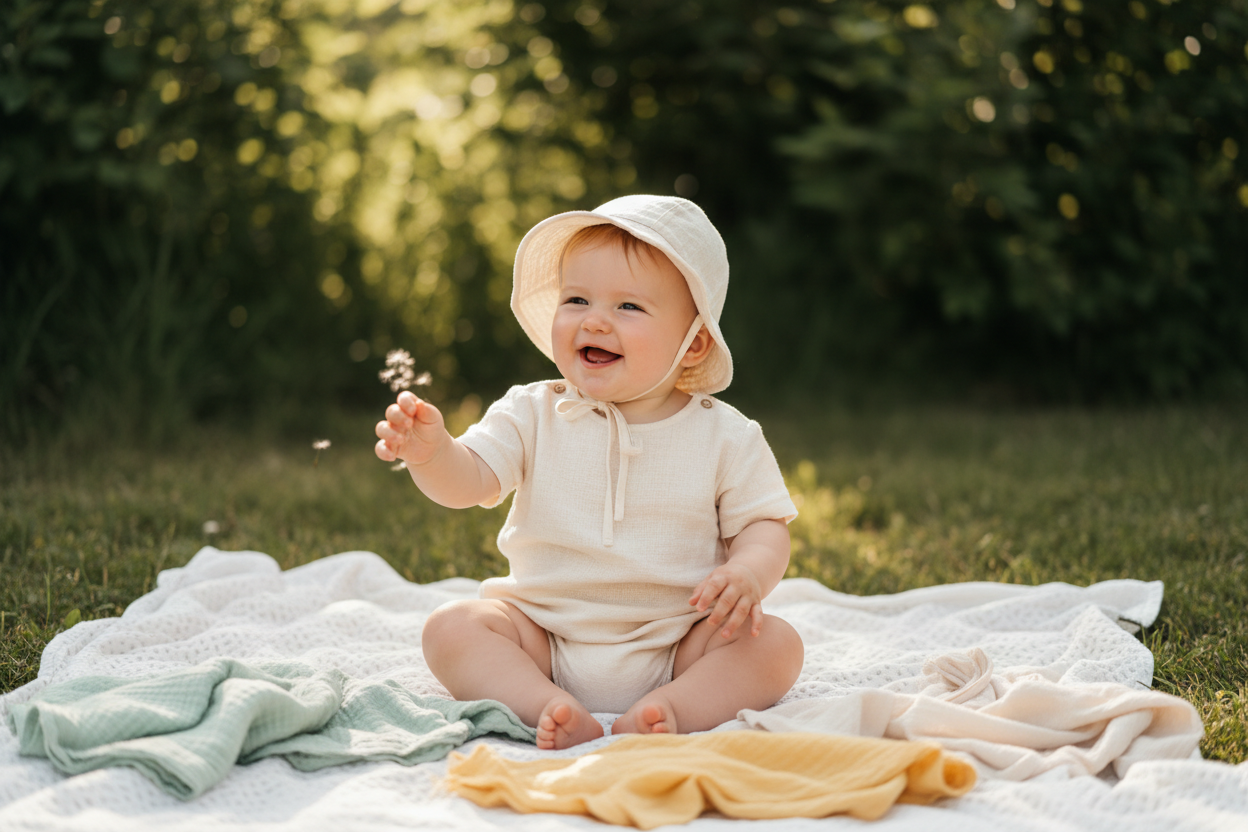 Why Cotton Alone Isn’t Enough - Choosing Summer Baby Clothes That Stay Comfortable All Day