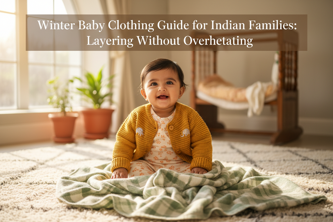 Winter Baby Clothing Guide for Indian Families: Layering Without Overheating