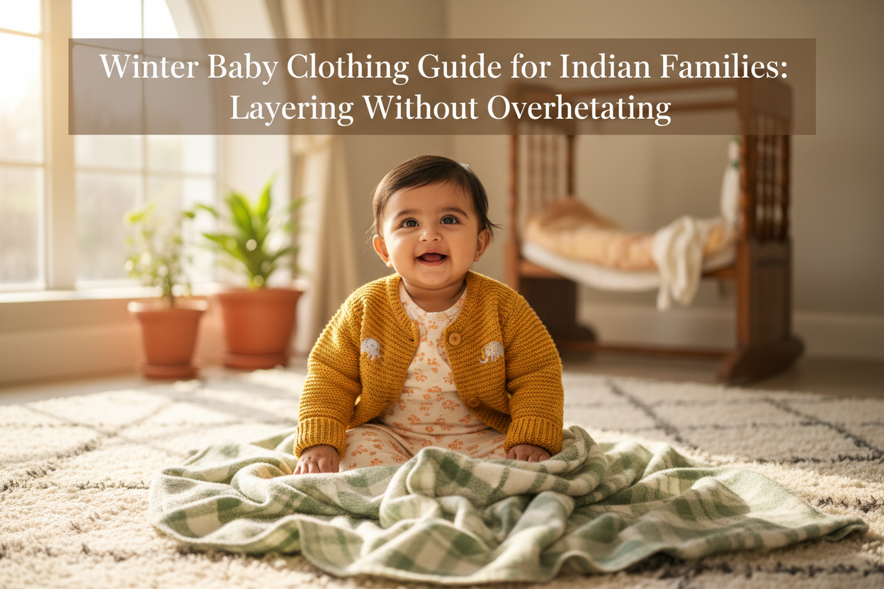 Winter Baby Clothing Guide for Indian Families: Layering Without Overheating