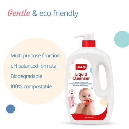 Baby Liquid Bottle Cleanser, 1 L