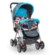 Sunshine Stroller/Pram, Easy Fold, for Newborn Baby/Kids, 0-3 Years (Teal)