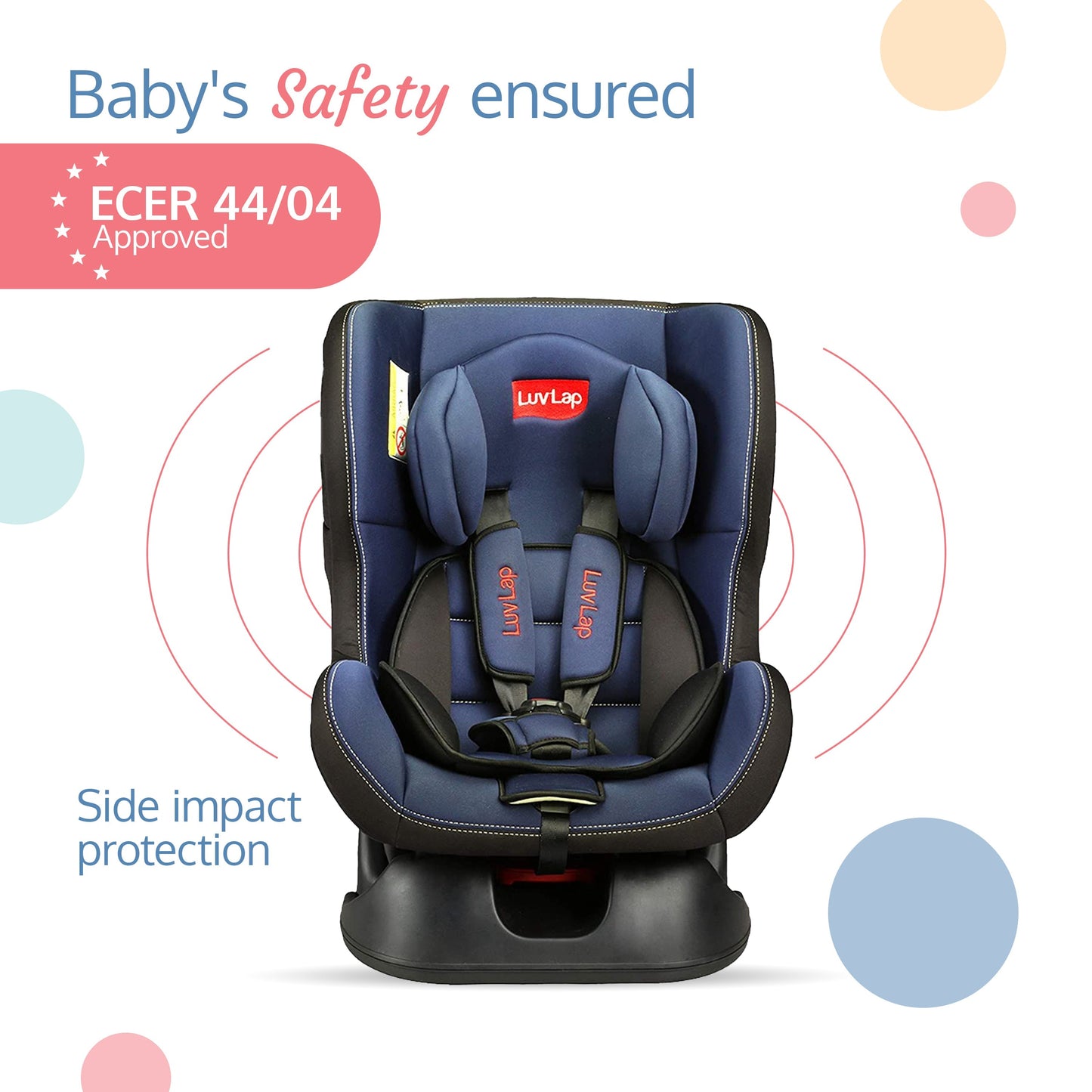Sports Convertible Baby Car Seat, Blue