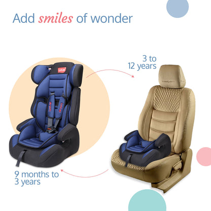 Comfy Baby Car Seat, Blue