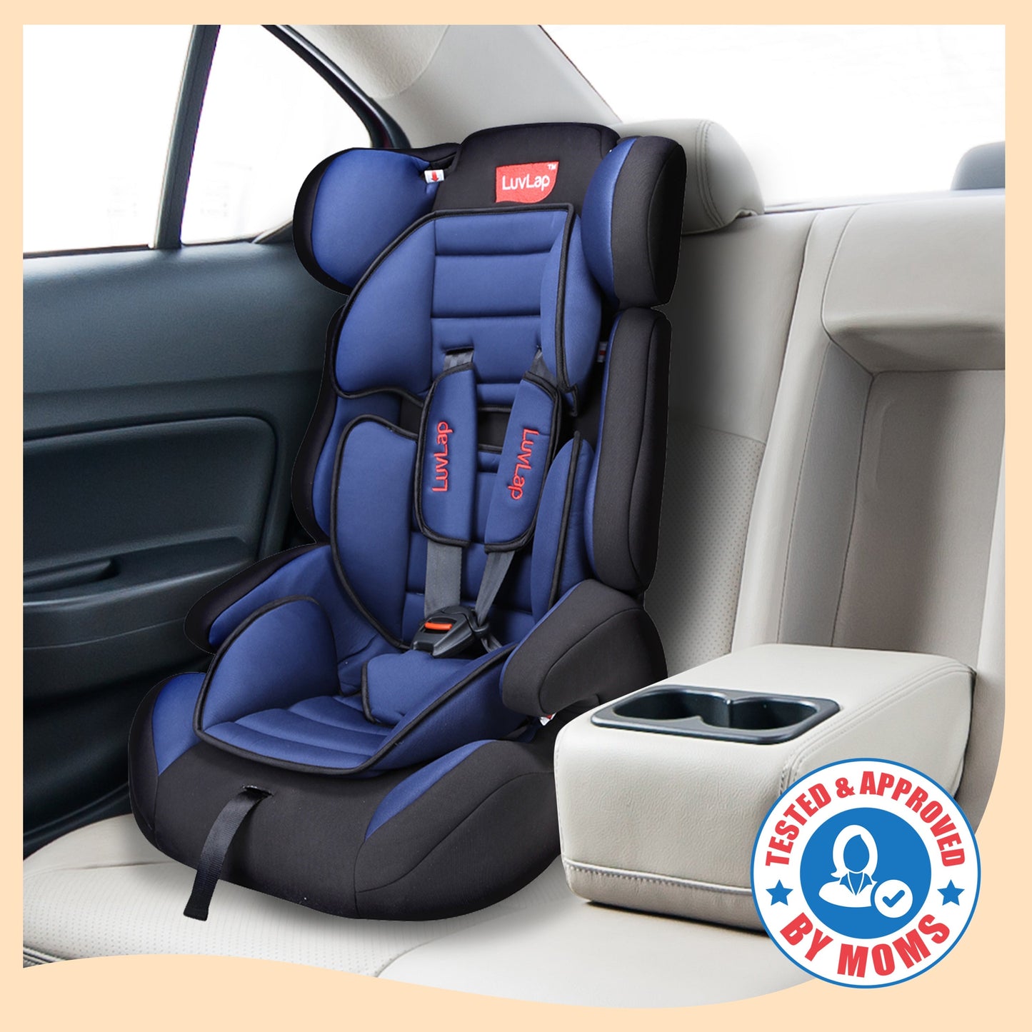 Comfy Baby Car Seat, Blue