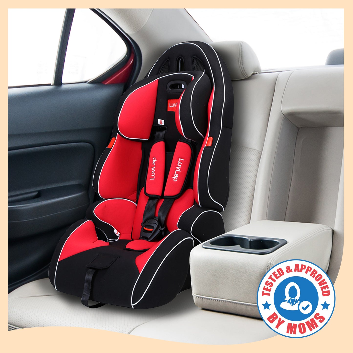 Premier Baby Car Seat (Red)