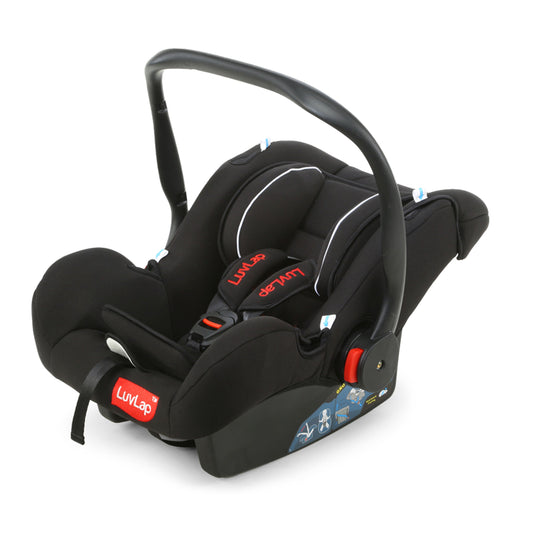 Infant Baby Car Seat Cum Carry Cot, Black