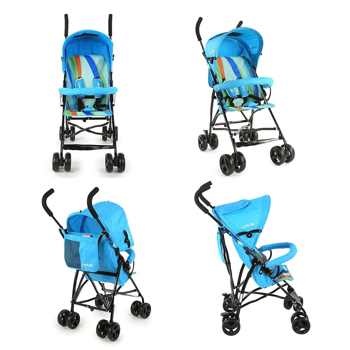 Tutti Frutti Baby Stroller Buggy, Light Blue