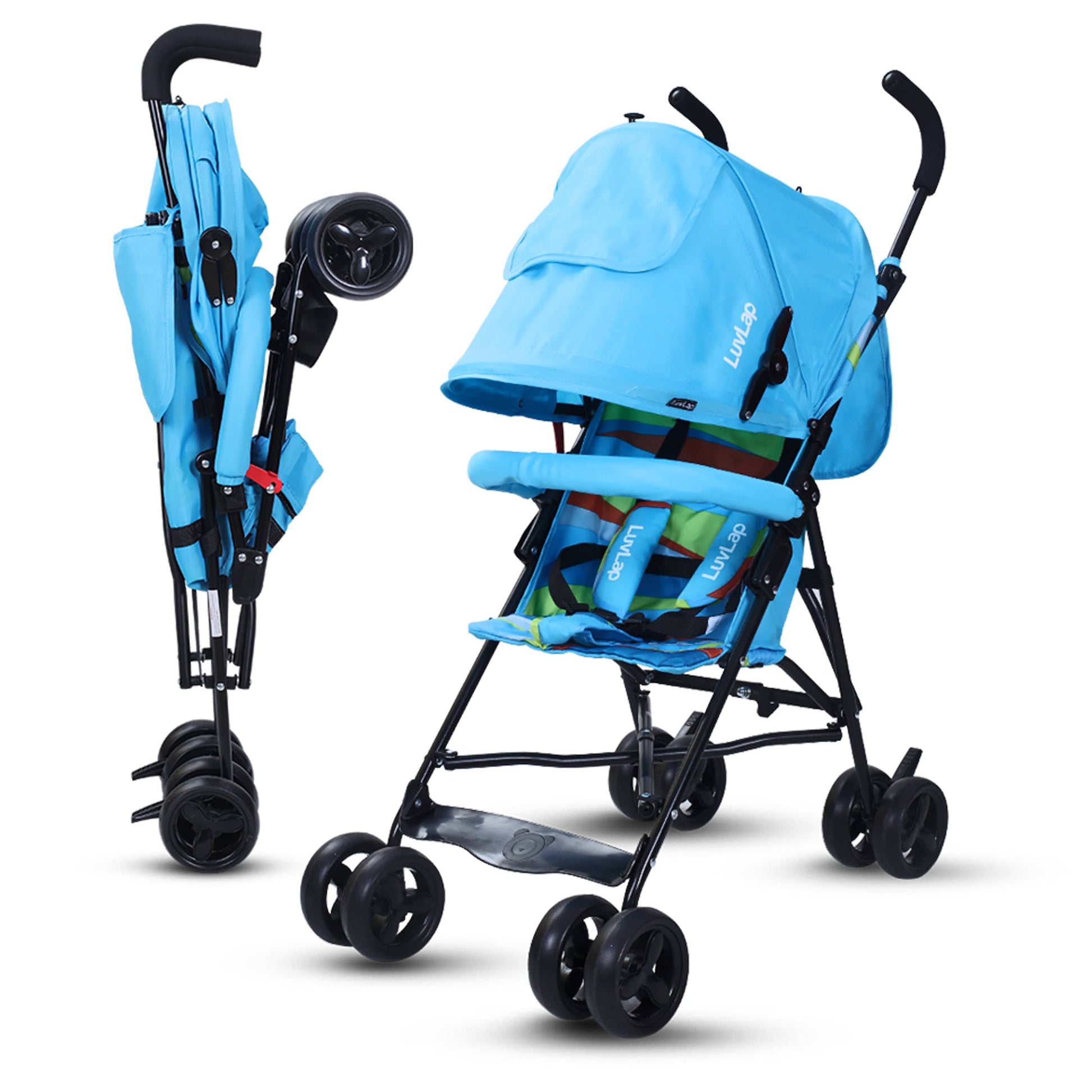 carriola evenflo de baston Buy LuvLap Tutti Frutti Baby Stroller Buggy Blue – Luvlap Store
