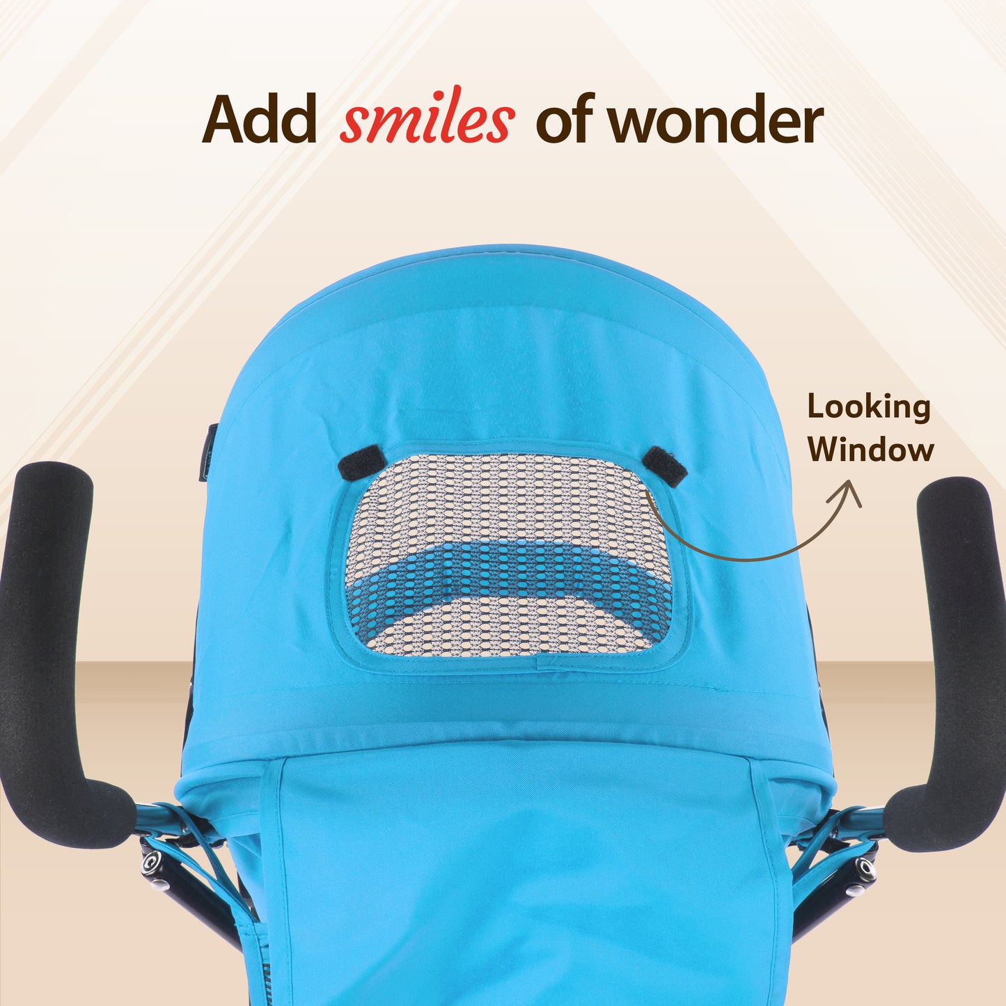 Tutti Frutti Baby Stroller Buggy, Light Blue