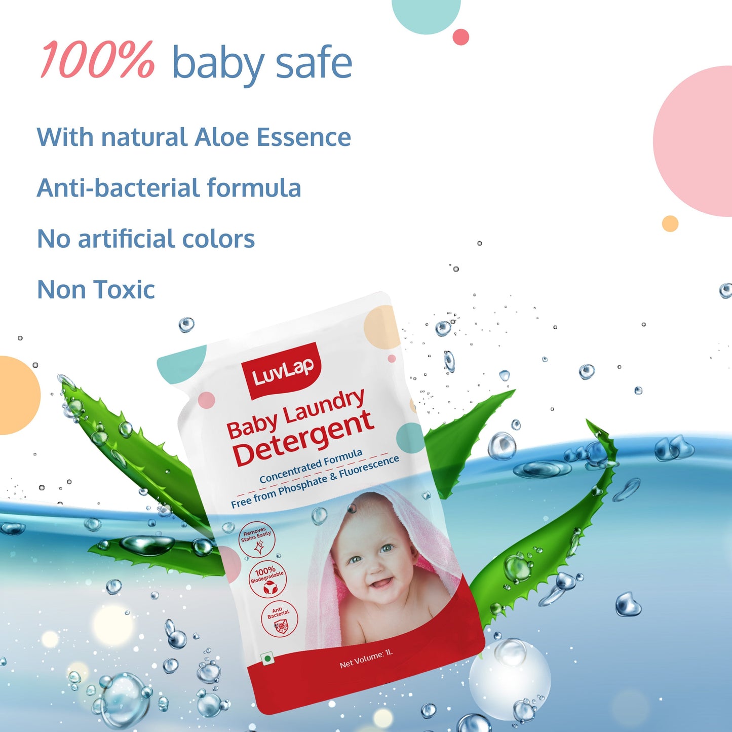 Baby Liquid Detergent Refill Pack, 1 L