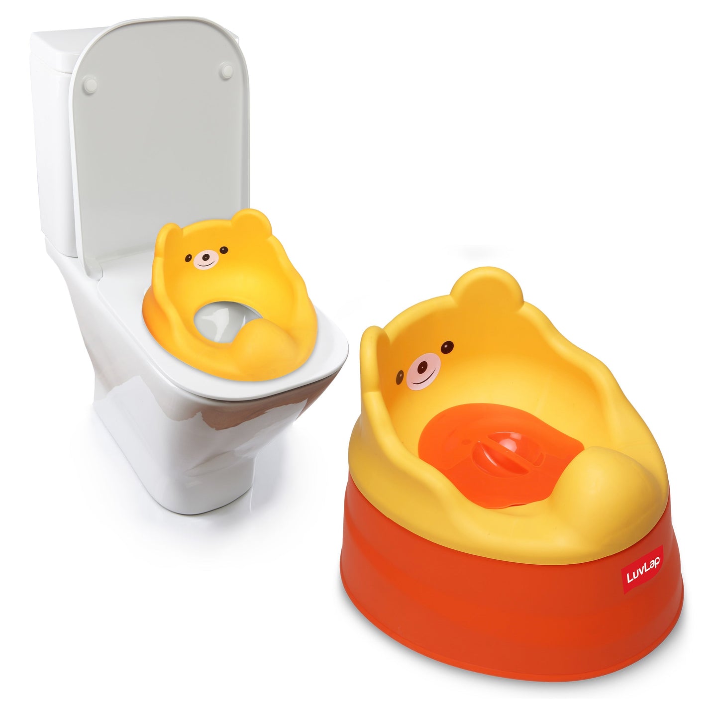 Baby Potty Training Seat, Orange/Yellow
